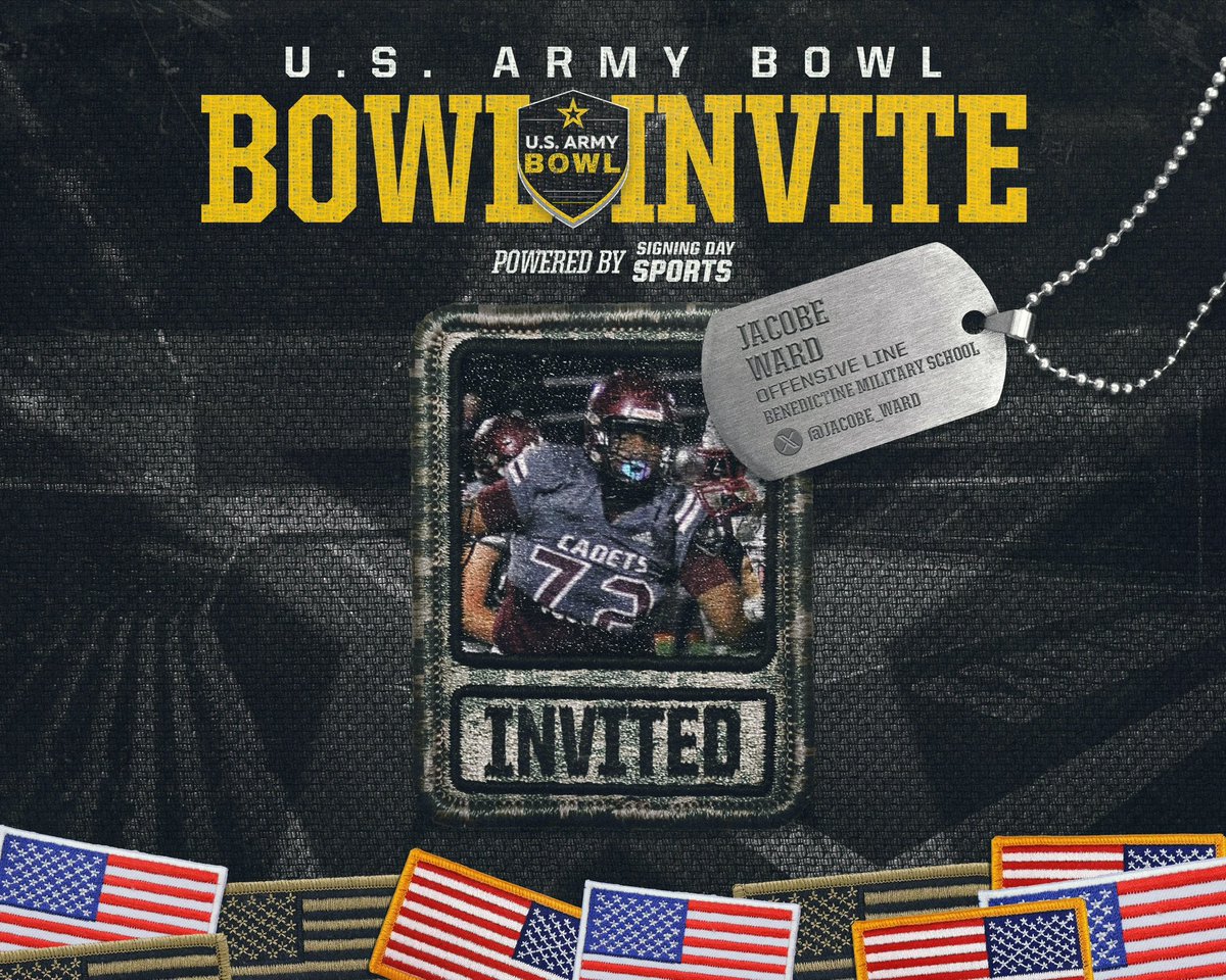 joeray36's tweet photo. Welcome to the https://t.co/5zKZQvUhzN Bowl, Jacobe Ward OL 6’4” 340. Benedictine Military School https://t.co/yZzcqbdhnr