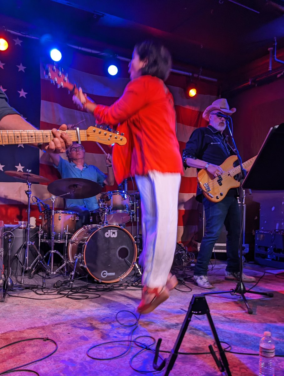 Anna Fermin's Trigger Gospel July 3 at @FitzGeraldClub's American Music Festival. Anna still has it. Such a good songwriter and soul. Throw in a band that's backed her for 25 years and you have something you don't see every day.