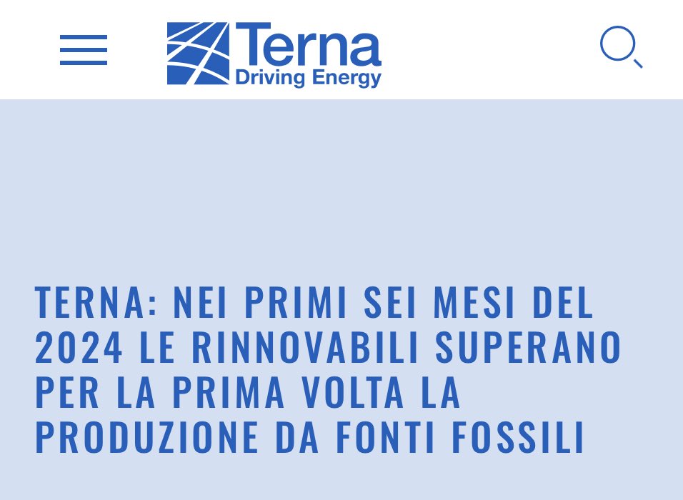 FranFerrante's tweet photo. Andiamo ancora troppo lenti nella transizione da #fossili a #rinnovabili. Ma la strada è tracciata: anche giugno come negli ultimi due mesi oltre il 50% dell’elettricità era pulita, e i dati di @TernaSpA certificano il sorpasso delle #rinnovabili https://t.co/Uvdpgsfc7J https://t.co/vYnEgM3xFG
