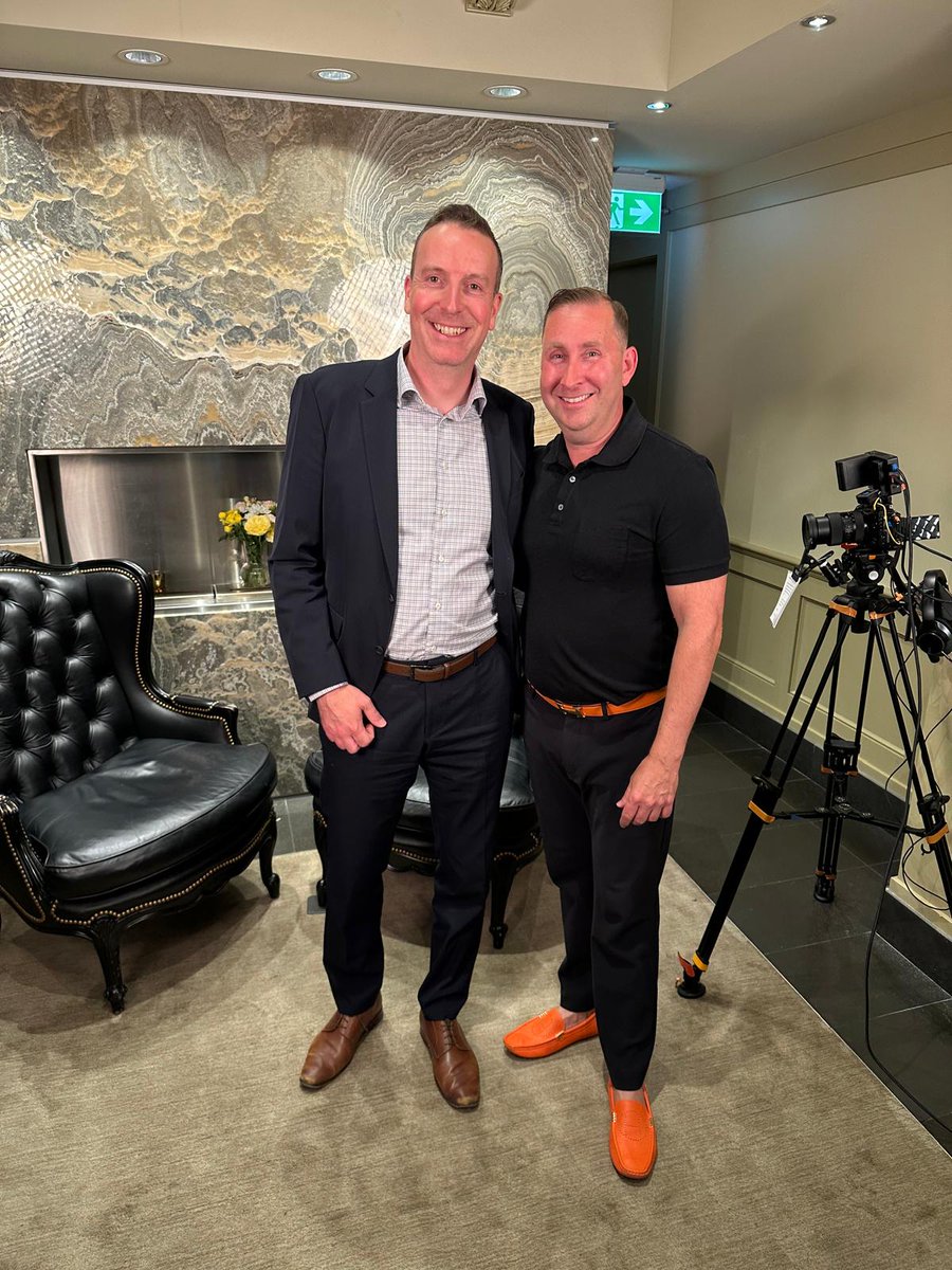 AmerPacMine's tweet photo. Catching up with major shareholder Michael Gentile earlier this week!

🇨🇦 $USGD | 🇺🇸 $USGDF
#gold #copper #zinc #mining #investing https://t.co/0JjPp3eVbe