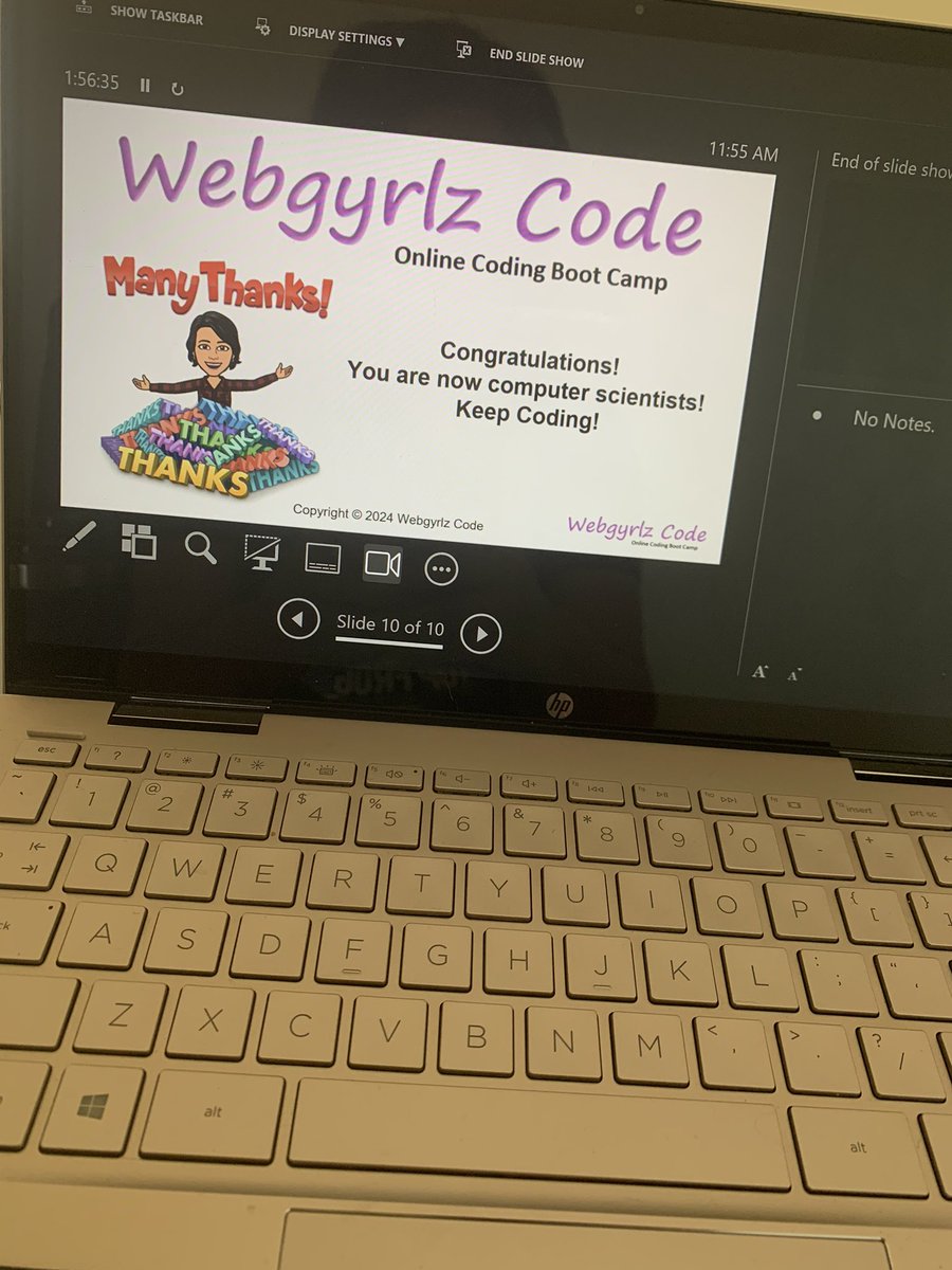 Shambi Imari v3.0 (@webgyrl2) on Twitter photo That’s a wrap 🎬 <a href="/WebgyrlzCode/">Webgyrlz Code</a> virtual coding camp for this week was a success 👏🏼 Now to get ready to teach virtual mobile app development next week 😃 That’s a wrap 🎬 <a href="/WebgyrlzCode/">Webgyrlz Code</a> virtual coding camp for this week was a success 👏🏼 Now to get ready to teach virtual mobile app development next week 😃
