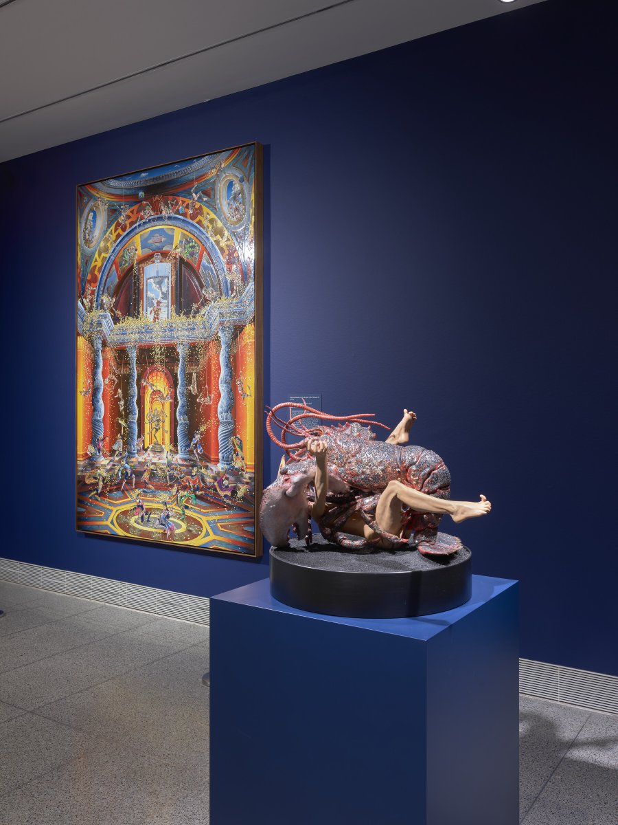 PaceGallery's tweet photo. Continuing at @MFAH: #RaqibShaw's exhibition, 'Ballads of East and West' combines references to Western and Asian art histories, as well as sacred themes.
The exhibition is on view through September 2, 2024. Learn more: https://t.co/6TRQ6sC6pk https://t.co/RHdUT7jEAB