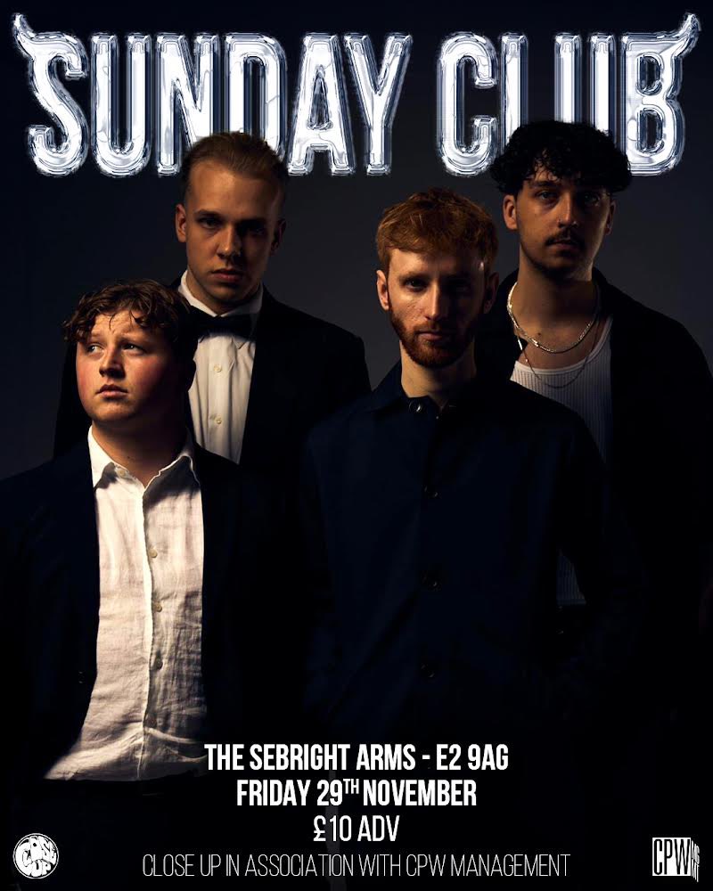 🚨 It’s good to be back London 🚨 

The only place to see a Club headline show for the rest of the year will be at The Sebright Arms on the 29th of November. Tickets on sale now via the link below!

Up The Club x

Ticket Link - link.dice.fm/f956ea84ae06

Graphics - Reece Smith