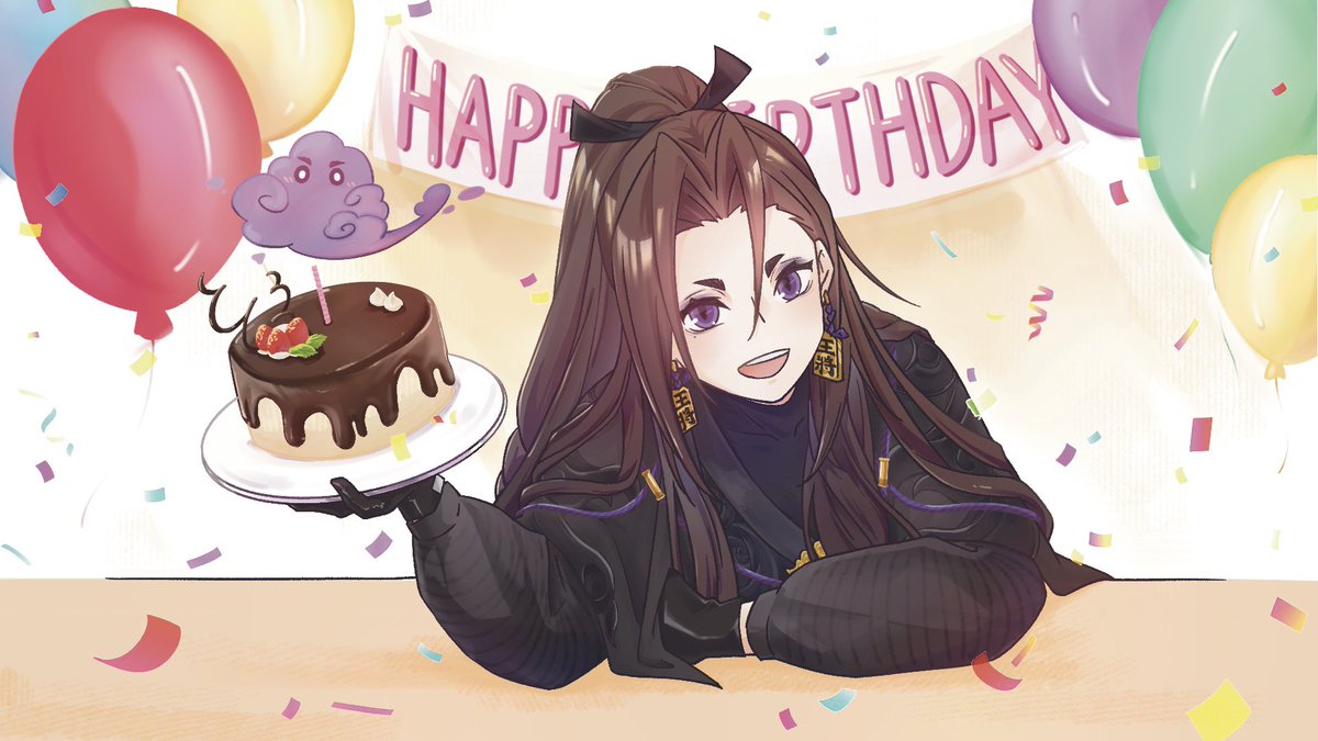 YJLU_3330's tweet photo. 🎊\紫色大煙妖生日快樂🎂🎂🎂/🎊

畢業了還是可以過生日吧！晚點幫你買蛋糕幫你吃掉🍴🤙

謝謝你帶給紫孫苑念們那段快樂的時光，生日信我投在棉花糖了你要記得去收餒
真的很長，明年可能也許說不定只剩一百字x
看不完可以直接跳最後一段我真的沒關係啦，真的（唐突情勒?

賀喜老妖又長一歲👏
#音容苑在 https://t.co/pVKU1L0qse