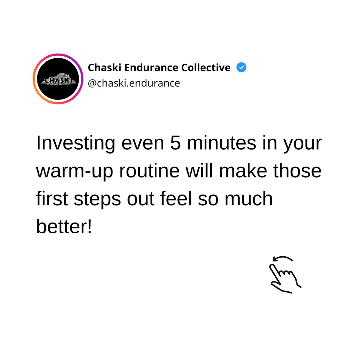 chaskiendurance's tweet image. Warm-Up Wonders: Prepare Like a Pro! 🔥🏃‍♀️ Improve performance and prevent injuries with proper warm-ups. Learn more with @chaski.endurance. #WarmUpRight #InjuryPrevention #RunReady