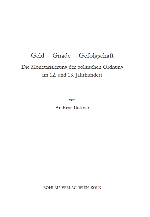 3mKa1's tweet photo. #openaccessmiddleages
Andreas Büttner, Geld, Gnade, Gefolgschaft. Die Monetarisierung der politischen Ordnung im 12. und 13. Jahrhundert (2022).
Link:
https://t.co/niyGvcgF4I
#medieval https://t.co/OK7Oq3XlRe