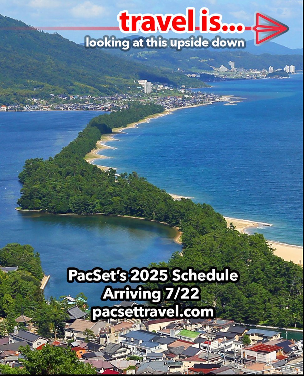 PacSetTravel's tweet photo. All the cool kids view this one upside down, and who are we to judge them?
PacSet's 2025 Schedule. Dropping 7/22. 
#pacset #japan #japantravel #travelamongfriends https://t.co/e7izNI5ILj