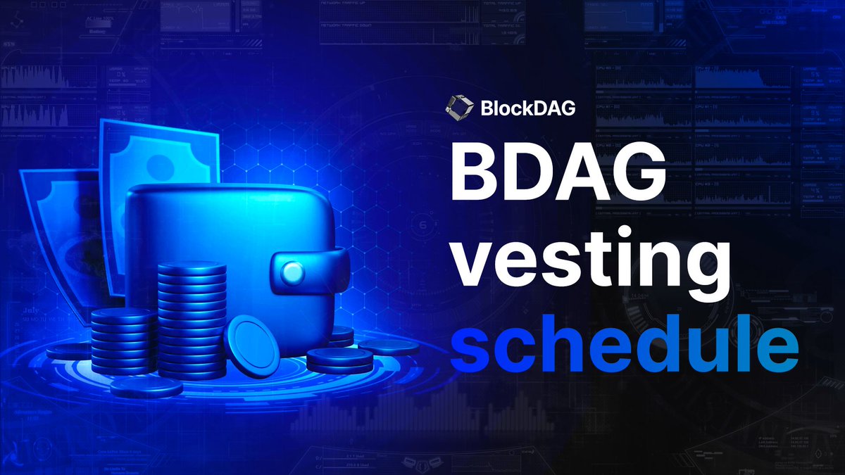 BDAG vesting schedule 🗓

We implement vesting for coins to ensure their long-term sustainability. Vesting helps:

☑️ Maintain value over time
☑️ Increase trust
☑️ Motivate active participation
☑️ Provide fair conditions for users

Learn more about BDAG: blockdag.network/tokenomics