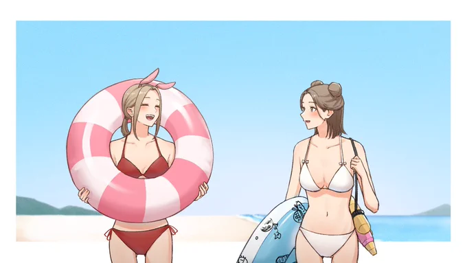 約1年なので、初めて描いた時と最新の推したちを比べようの会 