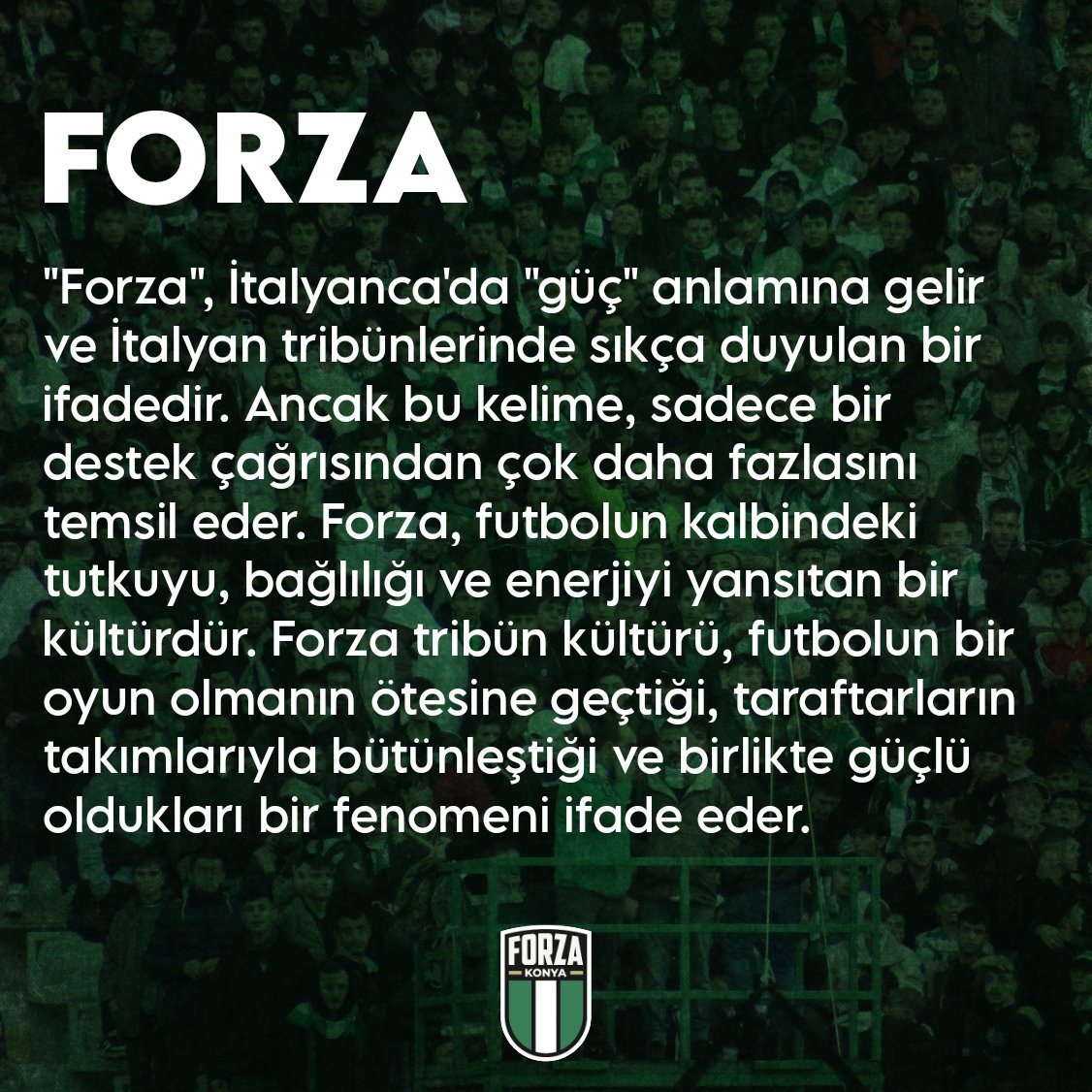 konyaforzaorg's tweet photo. FORZA KONYA 🟢⚪️ https://t.co/9IKzbbdFcR