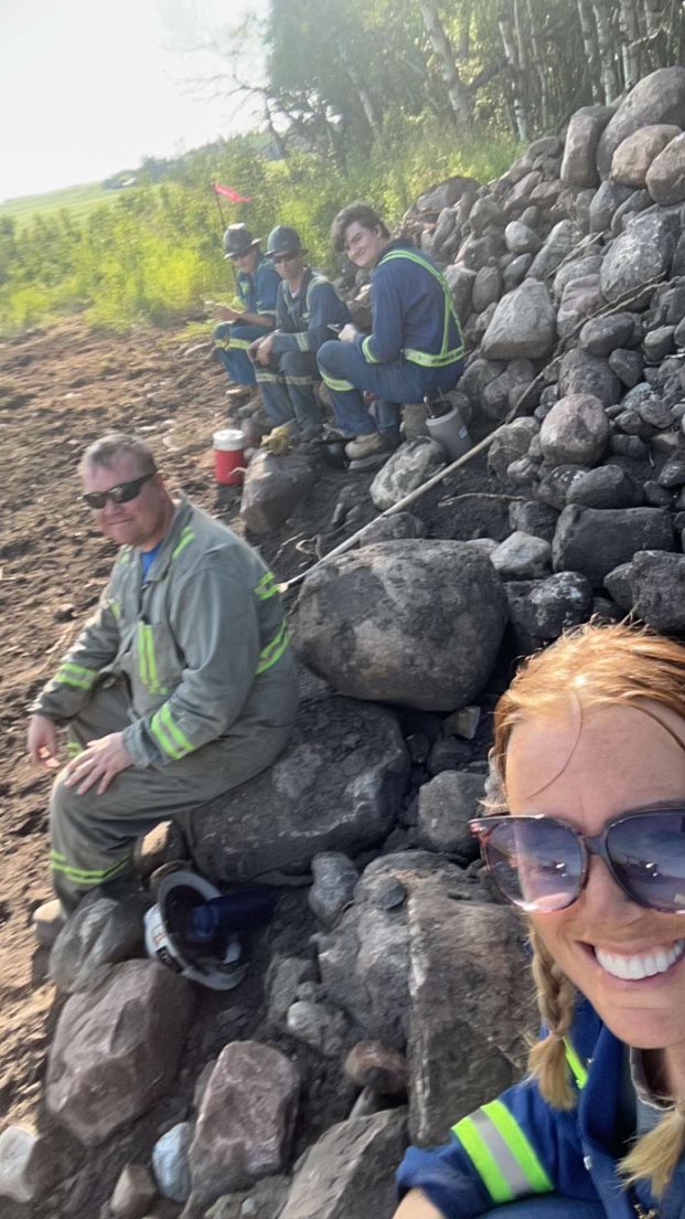 MCMSolutionsMCM's tweet photo. MCM crew out early this morning picking rocks. https://t.co/V1zNLwXGBA