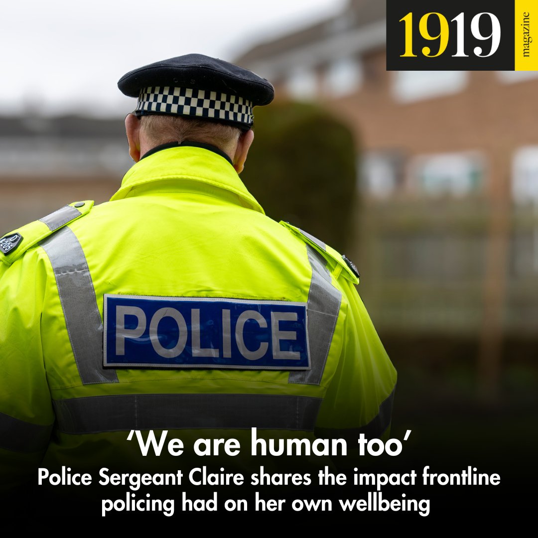 The emergency services pick up the pieces in the aftermath of some of the most unimaginable tragedies which can impact on their own wellbeing.
Police Sergeant Claire shares her experience and how she is using it to help colleagues
👉1919magazine.co.uk/july2024/?i=17