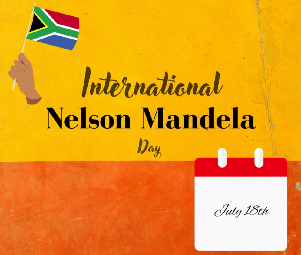 CarpeGlobal's tweet photo. Today we remember and celebrate a man who forever marked his spot in history, leaving a legacy of the first democratically elected president of a free South Africa.  This is a day for all to take action and inspire change in their communities. https://t.co/d7Yy5GzHuI