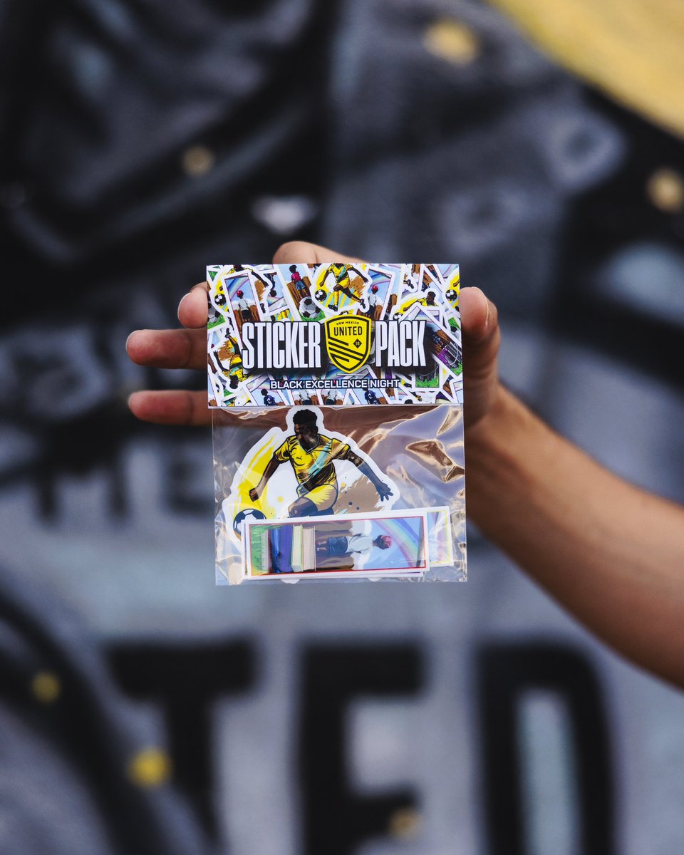Celebrate Black Excellence with our new stickers 💫 Get your sticker pack designed by <a href="/nb_artistry/">Noé Barnett</a> in-stadium this Saturday at 7pm: bit.ly/BHMtickettw