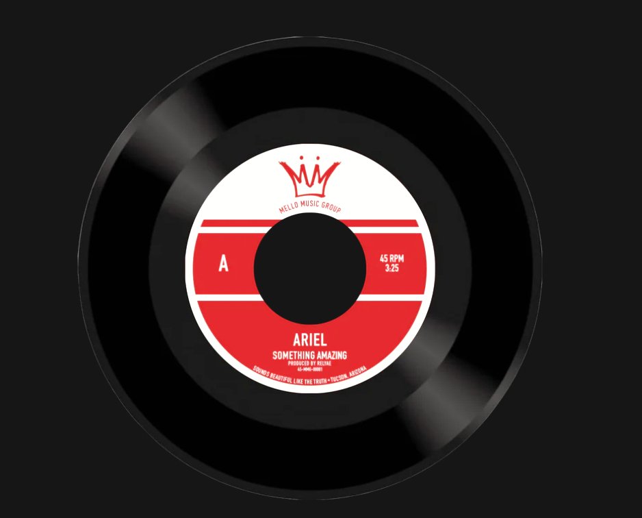 New 7" Vinyl from @ArielTiffy is out Friday!
l8r.it/a5u3

featuring "Something Amazing" b/w "Time"
produced by <a href="/relyae_/">Relyae</a>