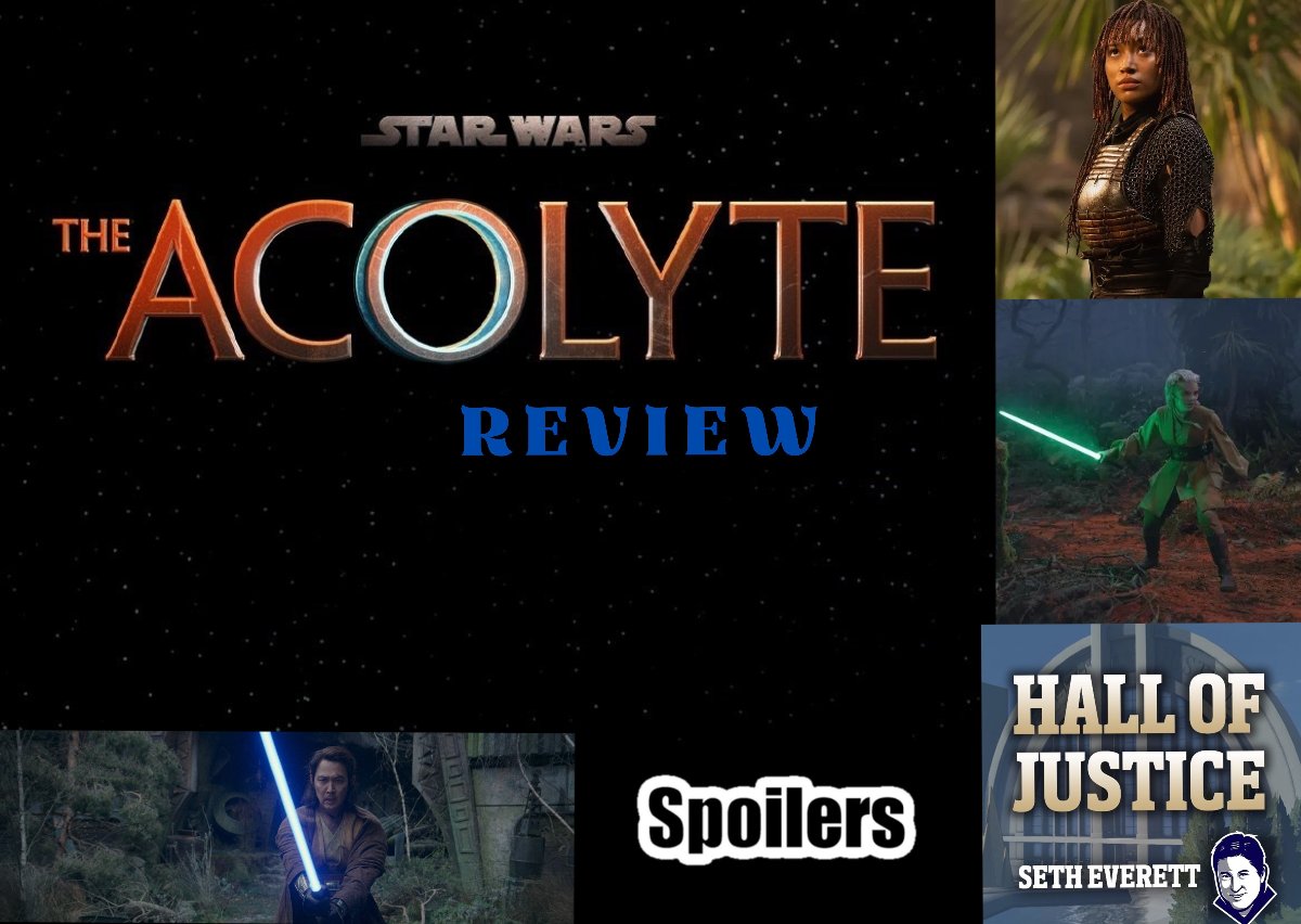 Meanwhile... at the Hall of Justice...

Star Wars! The Acolyte!  The REVIEW!  (SPOILERS)

This show is FAR from terrible. But there are more questions than answers.  Star Wars insider JC Reifenberg returns.

Spotify: open.spotify.com/episode/3ufQyb…
Apple: podcasts.apple.com/no/podcast/390…