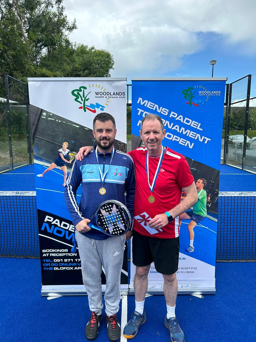 ondaballboy's tweet photo. Delighted with my first Padel tournament, we won the plate section and to make it even better it was a father and son effort. Thanks to the Woodlands for running the event. https://t.co/In7DEF8WAi