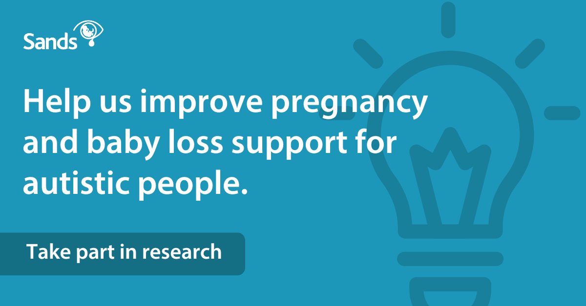 Sands - baby loss charity 💙🧡 (@sandsuk) on Twitter photo We are supporting a research project aiming to improve support for autistic people who have experienced pregnancy and #BabyLoss
Find out more about this project ➡️ bit.ly/3xODNz6
Or email researcher, Phoebe to take part ⬇️
pt22aak@herts.ac.uk
#PregnancyLoss We are supporting a research project aiming to improve support for autistic people who have experienced pregnancy and #BabyLoss
Find out more about this project ➡️ bit.ly/3xODNz6
Or email researcher, Phoebe to take part ⬇️
pt22aak@herts.ac.uk
#PregnancyLoss
