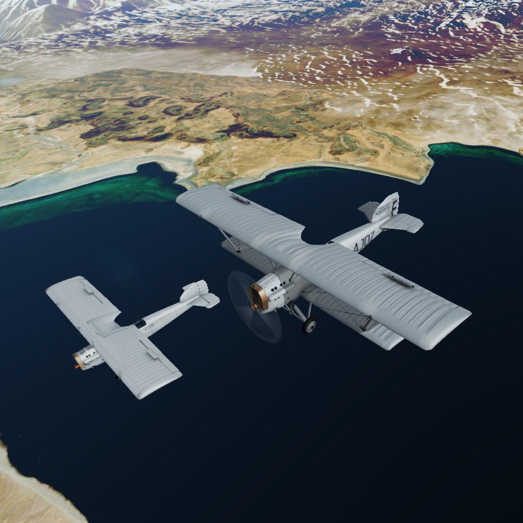 GeoFlightSim's tweet image. Something nice and simple for the summer holiday. Relive historical air mail adventures with this Potez 25! google.com/search?q=Henri…