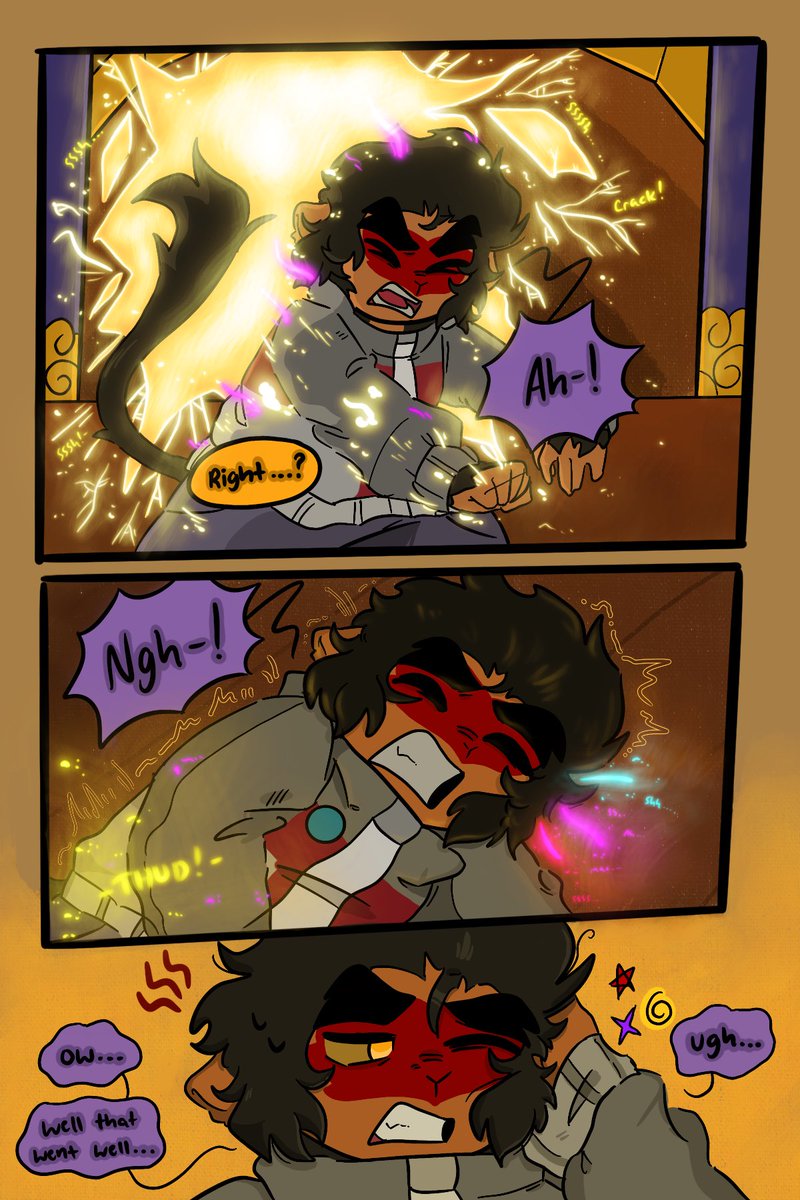 Mochilovermtsur's tweet photo. Slight spoilers for S5? 

“Missing out” - LMK S5 comic 💜
1-4 // ? 

#LMKfanart #lmkMacaque https://t.co/2paVjBRaPT