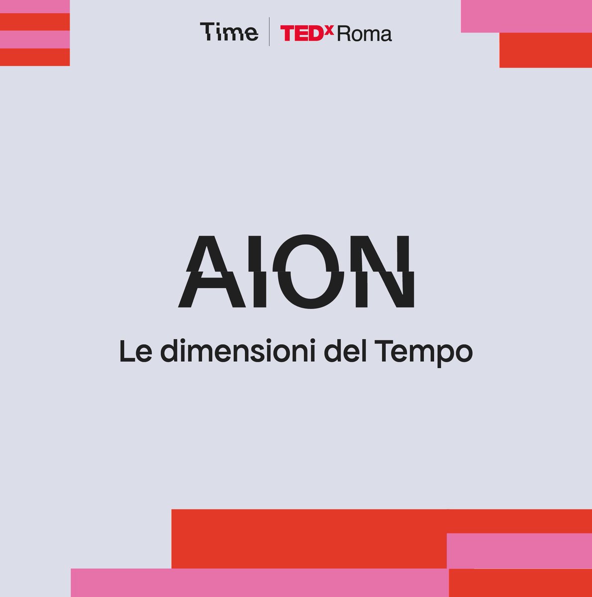 TEDxRoma's tweet photo. Aion è il tempo eterno e trascendente, che scorre incessante e travolge tutto, trasformando e ricreando. 

Può sembrare spaventoso, ma è sede di opportunità di progettualità: scopriamo insieme come raggiungerlo.

🎟️Ottieni il biglietto ➡️ https://t.co/4TXkRCyCbn

#TEDxRoma2024 https://t.co/r9O3DTehTp