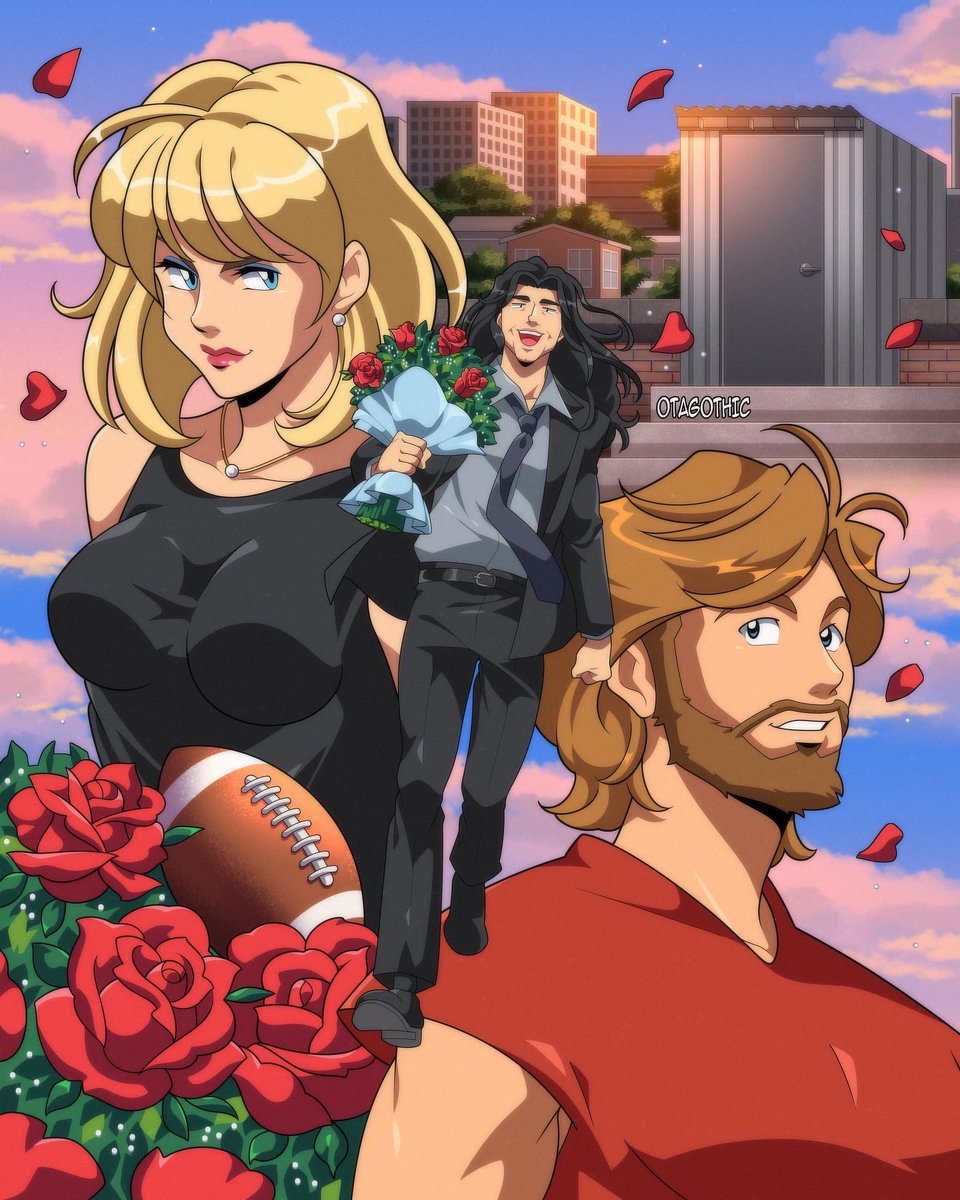 otagothic's tweet photo. What if they made The Room into an anime? 🤔 Ahaha idk what inspired me to draw this, but I did so here it is. Oh hi Mark!

#theroom https://t.co/ALnsE5yYAe