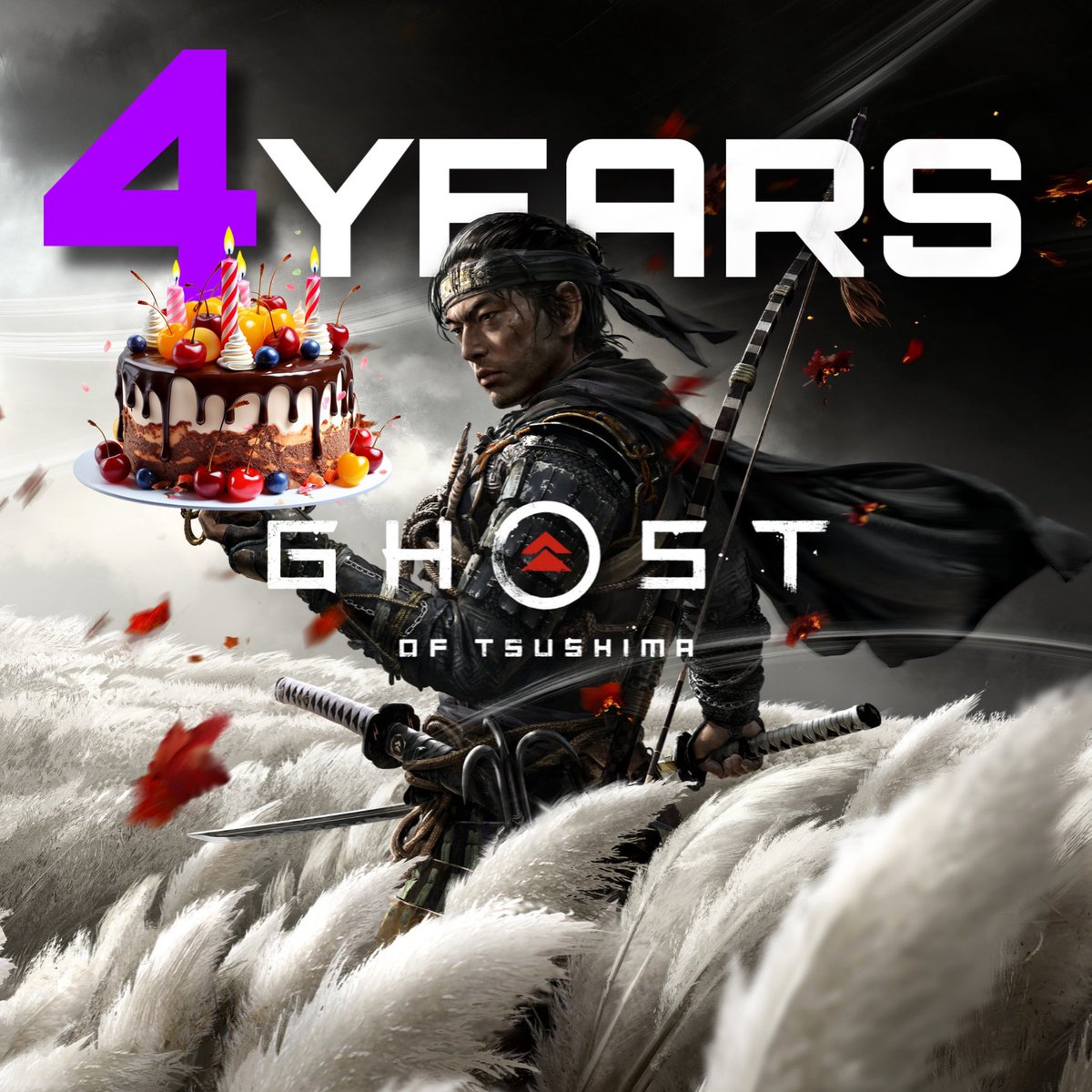 FitgamingGR's tweet photo. Happy 4 YEARS🎉
Σήμερα κλείνουν 4 χρόνια  απο το release του Ghost Of Tsushima της #SuckerPunch στο #Playstation 🔥
@PlayStationGR @PlayStation @SuckerPunchProd 

#fitgaming #fitgamingGR #gaming #ps5 https://t.co/dUKZ01GRNZ