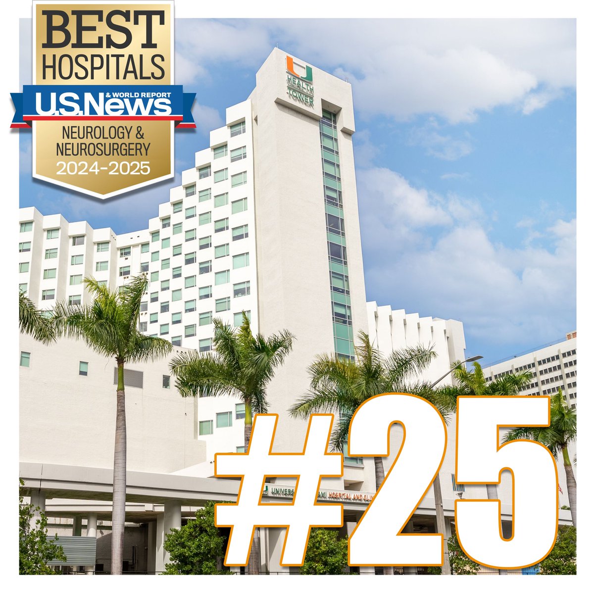Allan Levi, MD, PhD (@allanlevimd) on Twitter photo Excited to see our <a href="/usnews/">U.S. News & World Report</a> & world report at #25 this year! Maintaining our top 2% standing across all neurology & neurosurgery programs that are ranked. What an incredible team🙌! #UMNRS #MedEd #MedTwitter Excited to see our <a href="/usnews/">U.S. News & World Report</a> & world report at #25 this year! Maintaining our top 2% standing across all neurology & neurosurgery programs that are ranked. What an incredible team🙌! #UMNRS #MedEd #MedTwitter