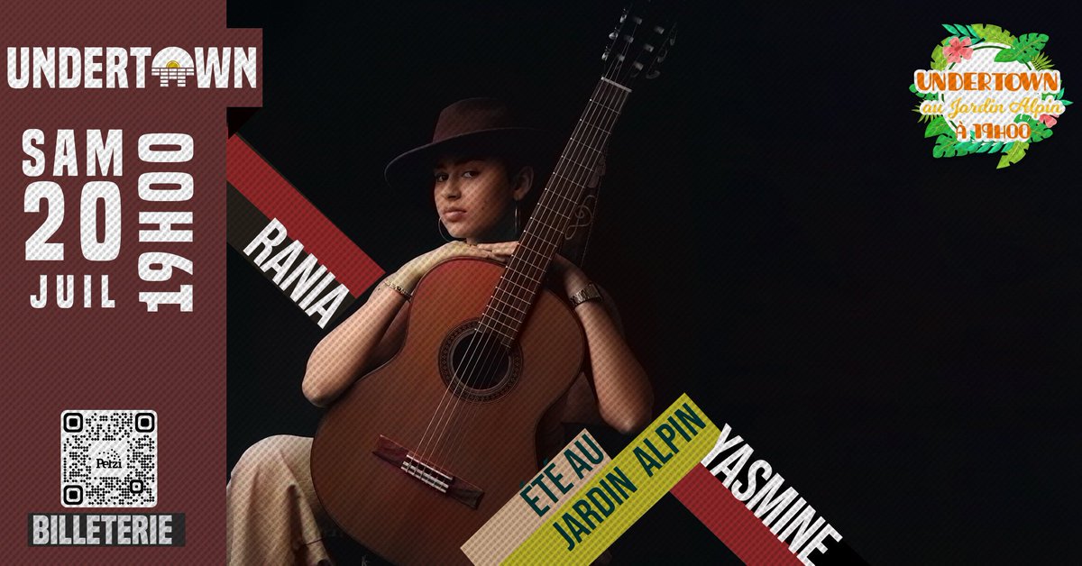 Proposant une musique oscillant entre Soul et RnB, Rania Yasmine est une artiste de 18 ans qui consacre sa vie à la musique. De jeunes musiciens incroyablement talentueux sont à ses côtés pour offrir des concerts remplis d'émotions et d'authenticité.
Gratuit, dès 19h00.