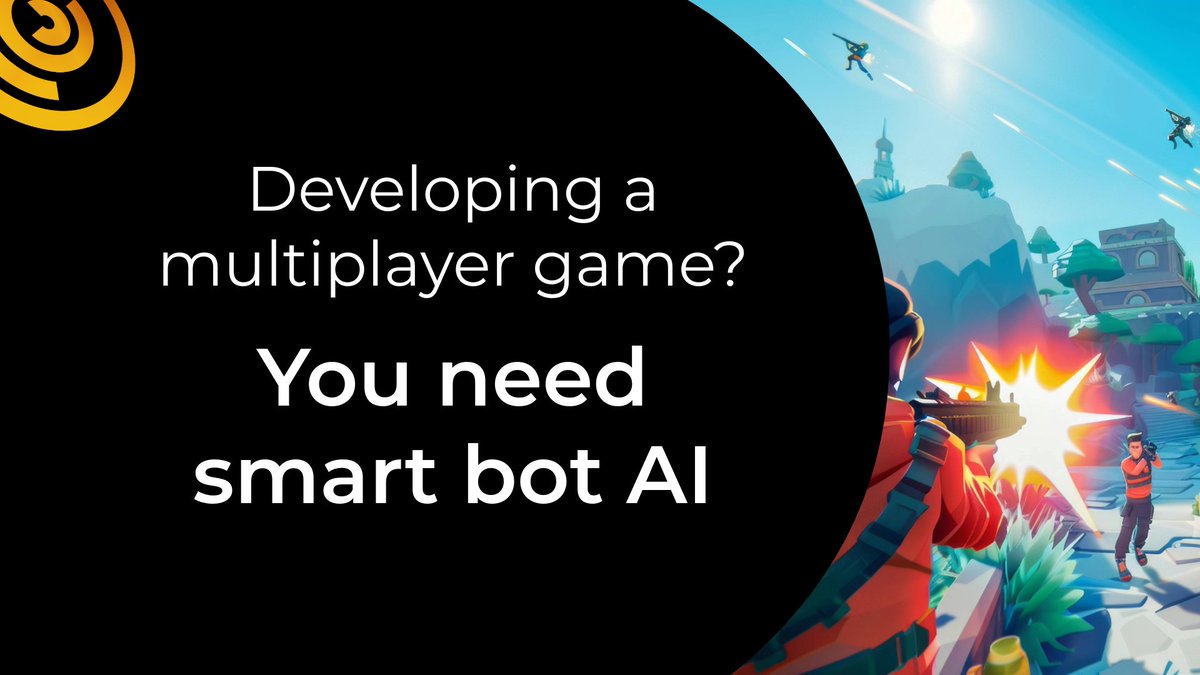Bots get some bad press. Even games like #Fortnite and #COD are facing increasing backlash from players over their bots. 
So, what makes "good" #botAI? What do players really think about bots? And does your #multiplayergame even need them?
eu1.hubs.ly/H0bhcmy0