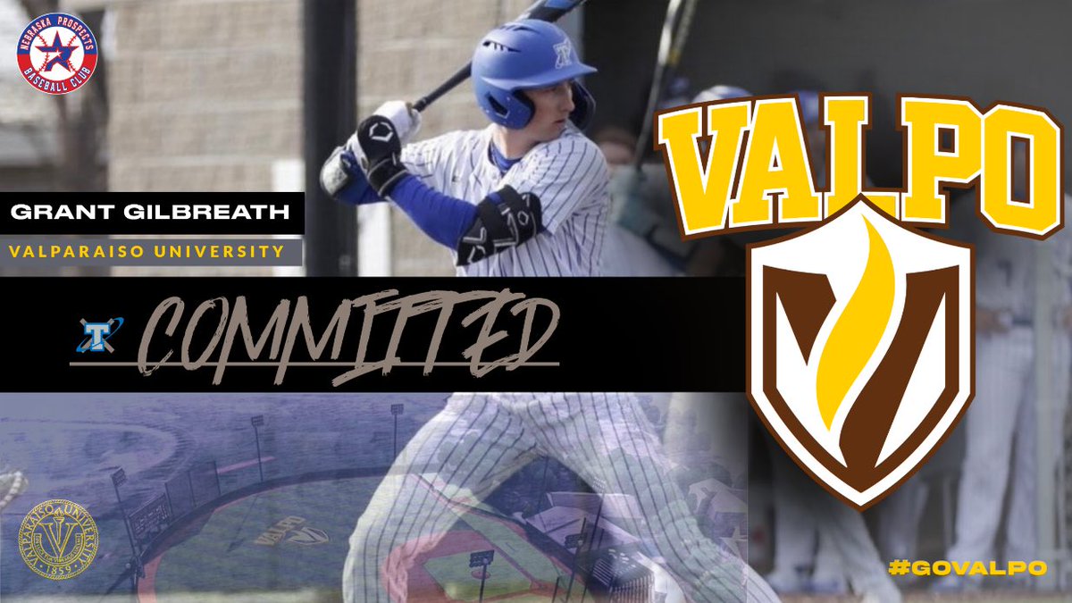 I am extremely grateful and excited to announce my commitment to Valparaiso University! I am beyond thankful for the opportunity to play baseball at the Division 1 level. I would like to thank my coaches, family, and friends, for supporting me along the way! Go Beacons 🟤🟡