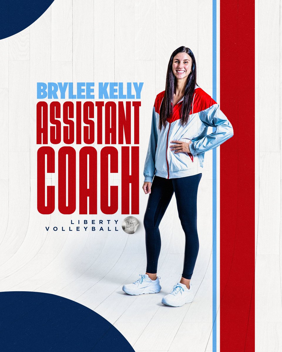 Welcome to Liberty Mountain, Assistant Coach Brylee Kelly! 
"Her natural ability to connect with and mentor the Flames will be a huge benefit to the student-athlete experience on and off the court here on Liberty Mountain." - Coach Albrecht