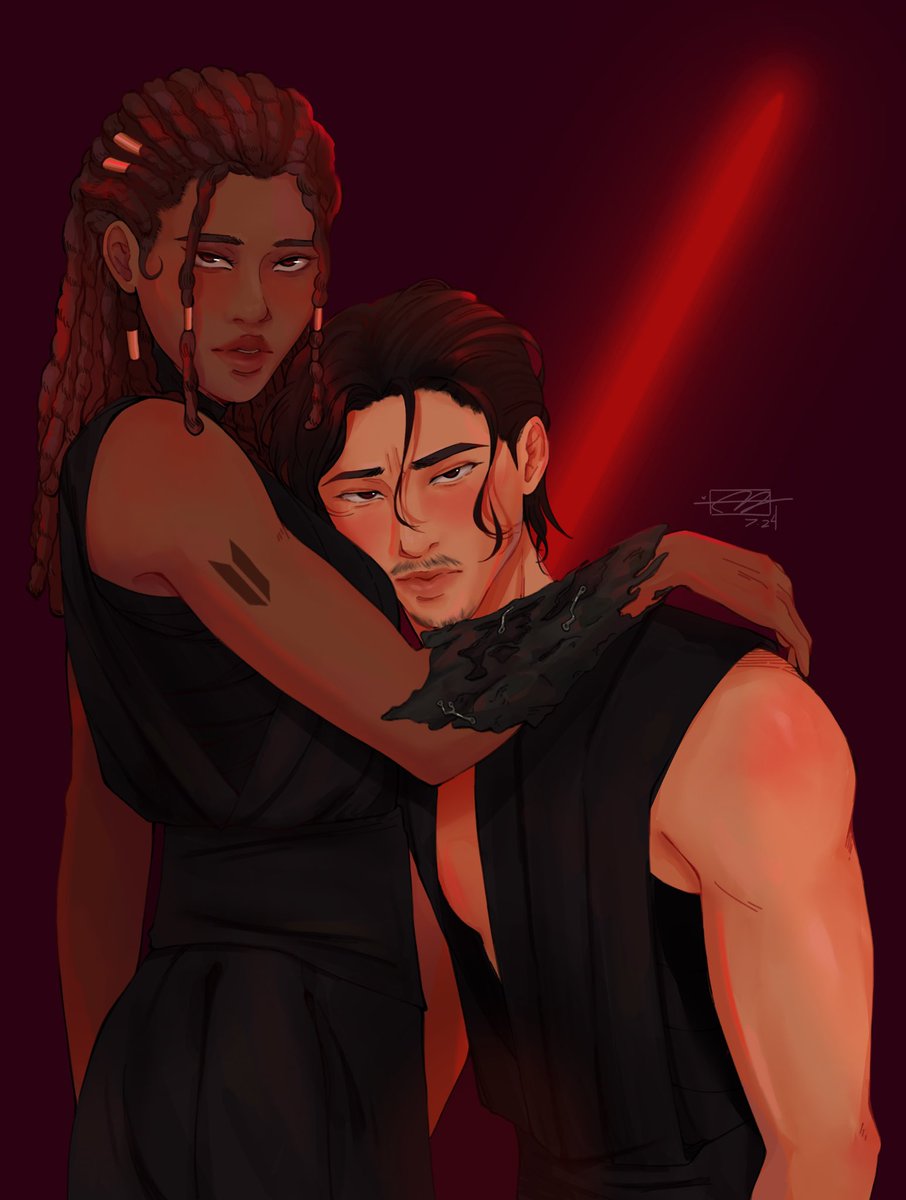 osha and malewife bf #oshamir #theacolyte