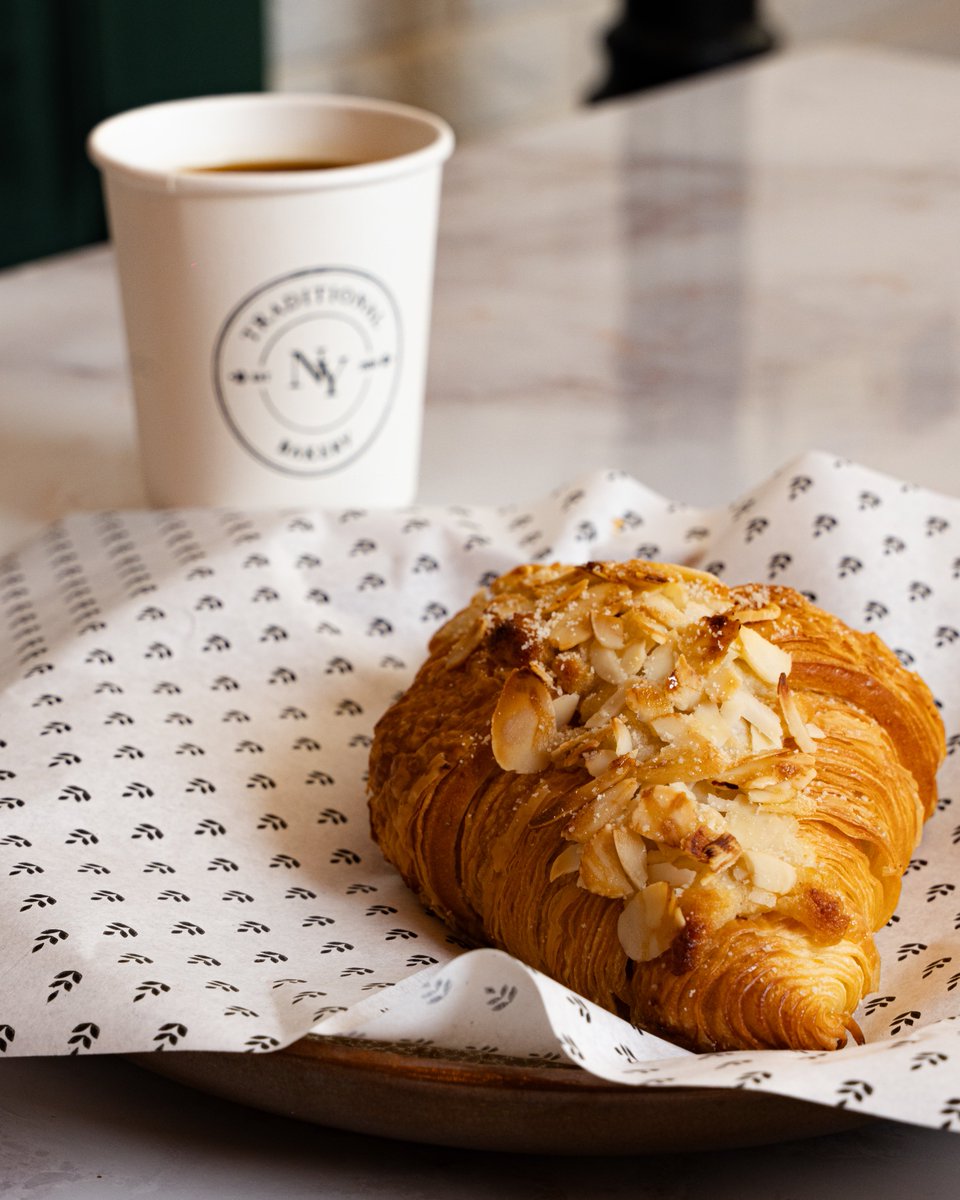 nybakery_sa's tweet photo. Croissant + Coffee = Happiness😊🥐 https://t.co/a4isItc1XU