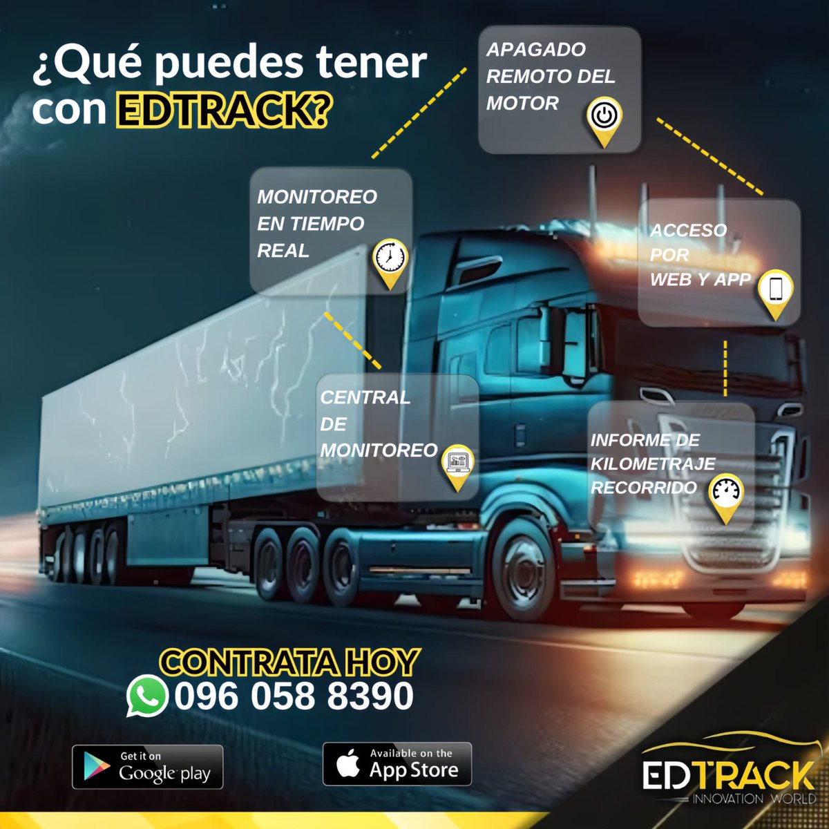 Con tecnología de punta al servicio de nuestros clientes EDTRACK es tu mejor opción para proteger tu inversión 📱🛰️🚗