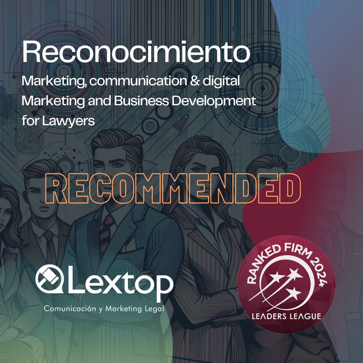 lextoppe's tweet photo. 👏 Muy agradecidos con Leaders League - Latin America por este gran reconocimiento 💪 #leadersleague #latam #legalmarketing #marketinglegal https://t.co/OUT2Y4DBGR