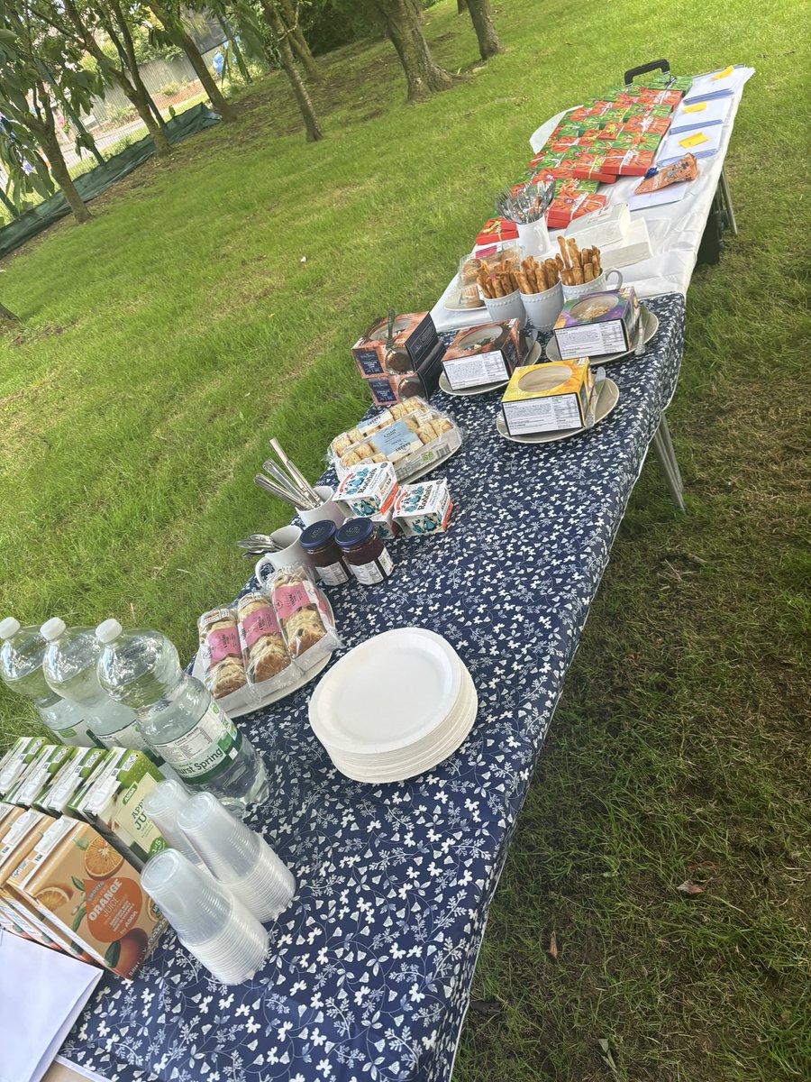 All set up &amp; ready for our thank you tea party today. We thanked all our school volunteers including our Governors, PTFA, parent council &amp; reading/class helpers. We really appreciate you giving up your time to help the children at our school to thrive #volunteersmakeadifference