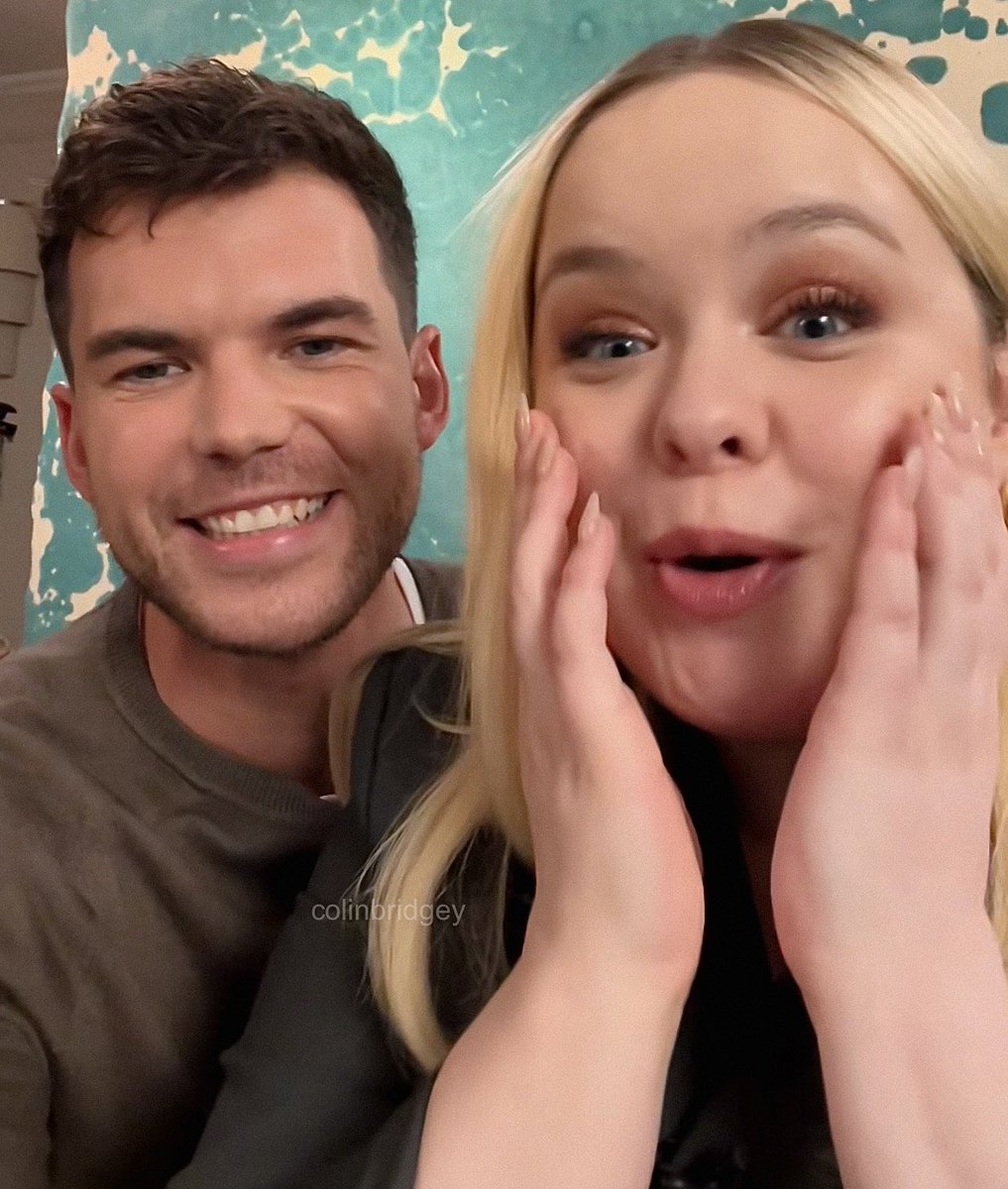 bradfordchens's tweet photo. can someone just cast nicola and luke in a romcom already?! they look perfect together, they work seamlessly together, and the chemistry these two have is insaaaane. give the people what they want https://t.co/ANYANofBWb