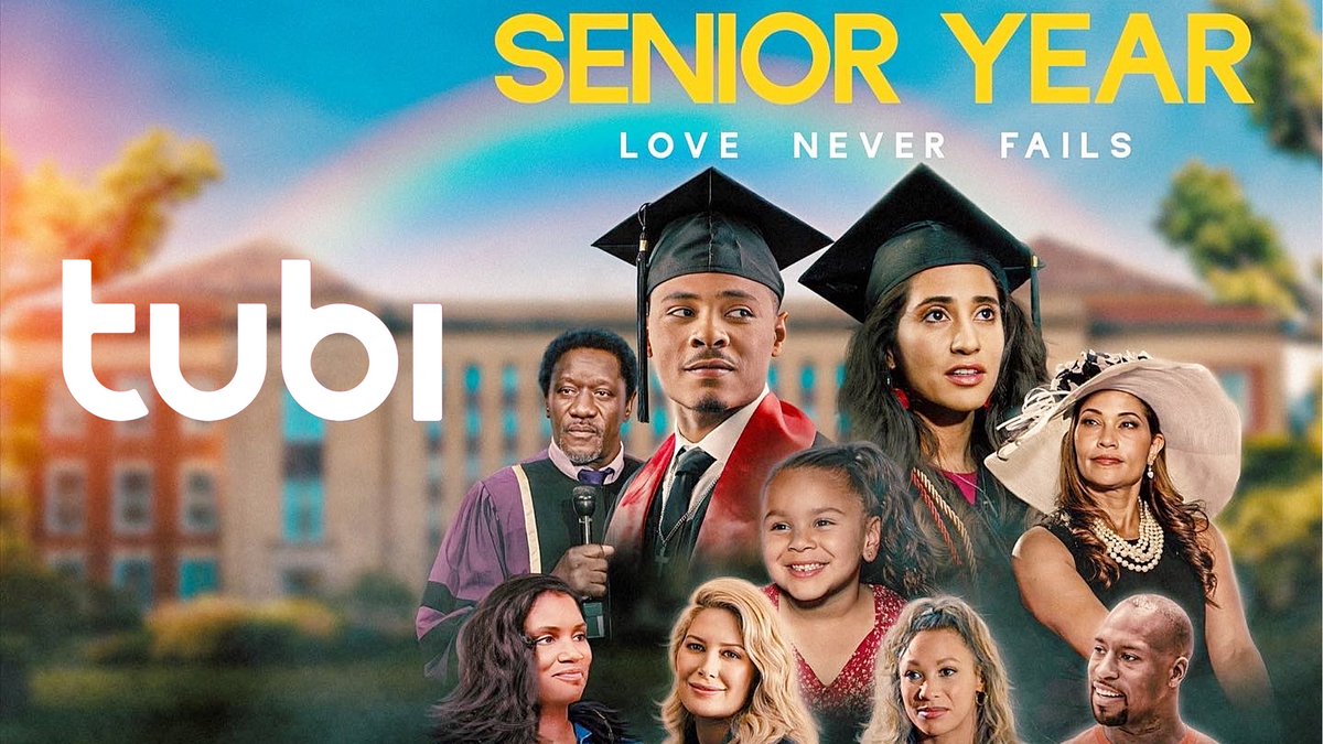 anchormstudios's tweet photo. Senior Year: Love Never Fails is now out on Tubi for FREE! Check it out today! 

#senioryearlnf #love #faith #family #tubi #freshmanyearmovie https://t.co/RBgf7winZM