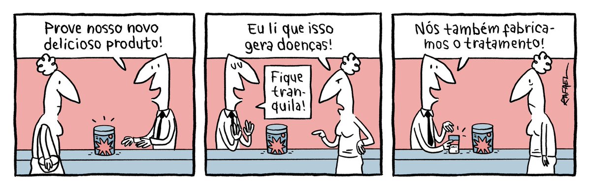 Tirinha para o jornal Extra Classe