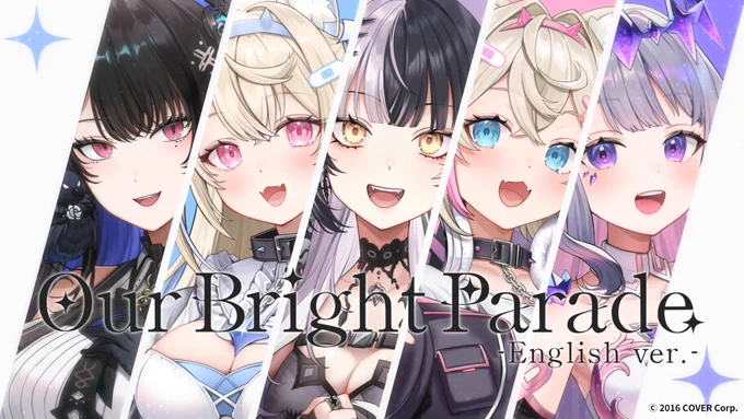 "Our Bright Parade" #holoAdvent ver. MV ReleaseThe MV of #holoAdvent 's "Our Bright Parade -English ver.-" is premiering now on YouTube!Please check it  