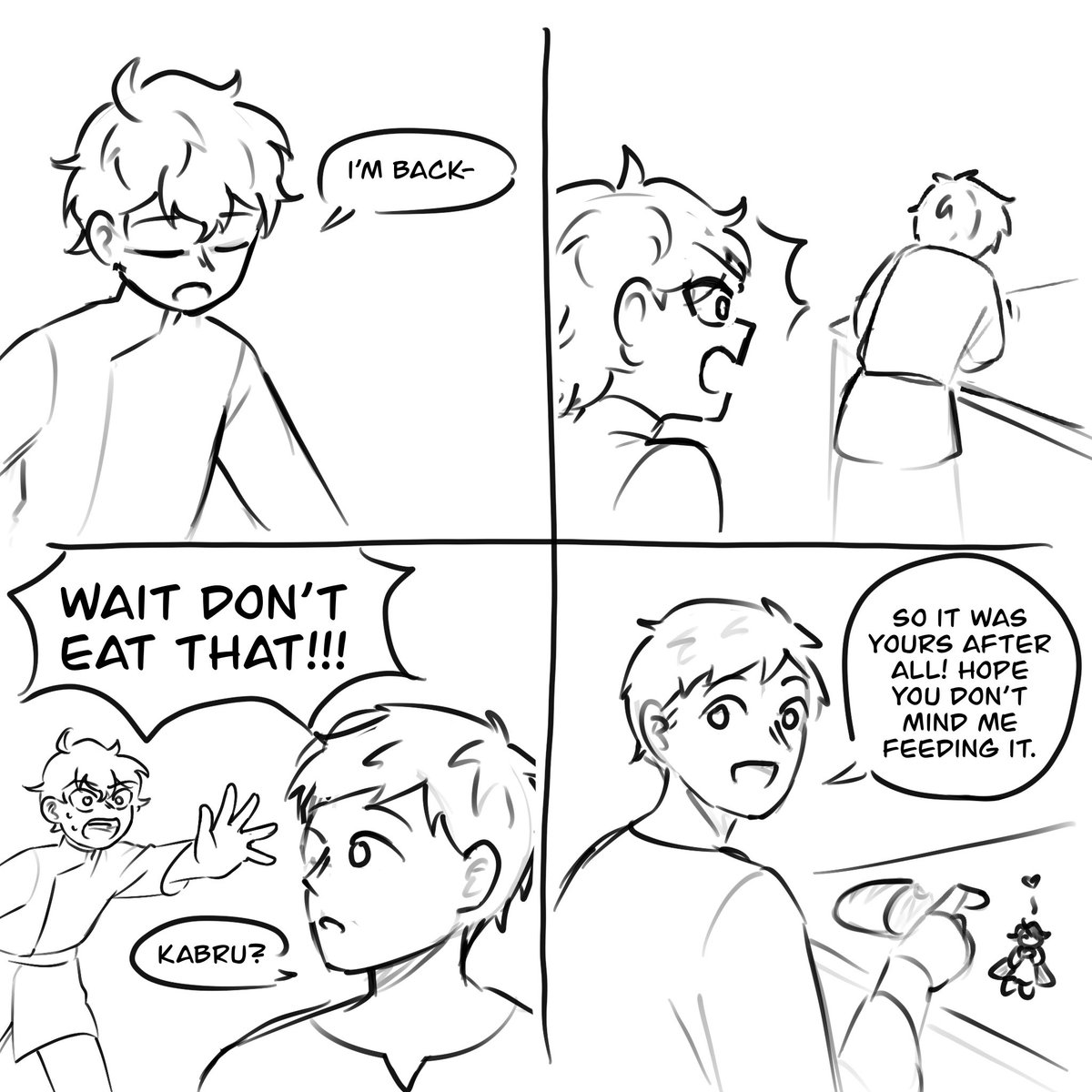 canofcians's tweet photo. some extras about the fairies in my fangame

(they might not need to eat and just absorb mana or something, but i thought it'd be funny)

#dungeonmeshi #kabru #laios #mithrun https://t.co/RbxkBJ50KY