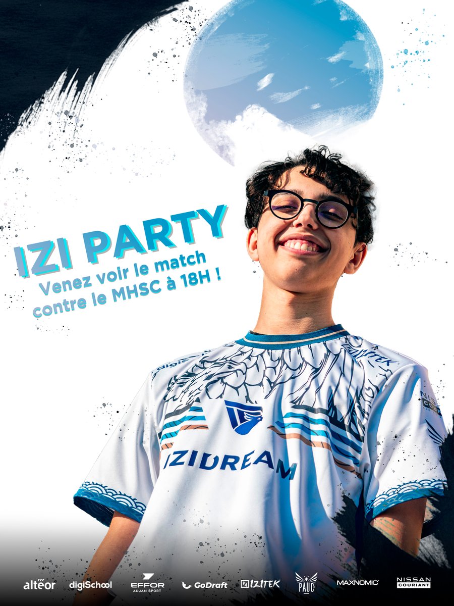 🏝️IZI PARTY🏝️

À l'occasion du match de playoffs contre MHSC, venez assister à la rencontre au Rooftiptop, pour soutenir l'équipe dans la course finale au Up &amp; Down ! 

🔵Entrée gratuite 
🕦18H
📍80 Rue Topaze, 13510 Éguilles

Rendez-vous le 19 juillet, la famille💙