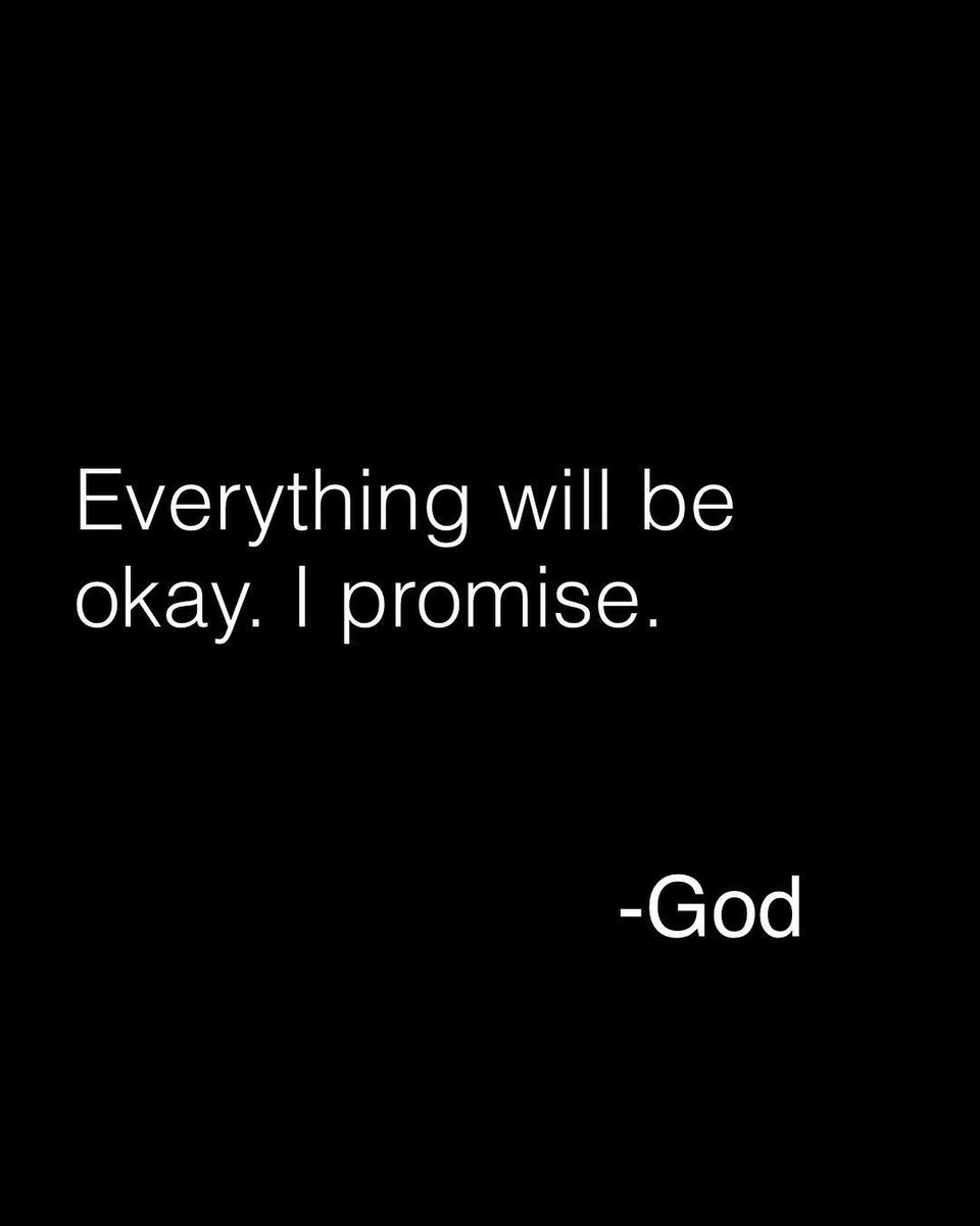 pastorbolaji's tweet photo. I don't know who needs to see this assurance, EVERYTHING WILL BE OKAY. 

Amen! https://t.co/fq4NhfGHIy