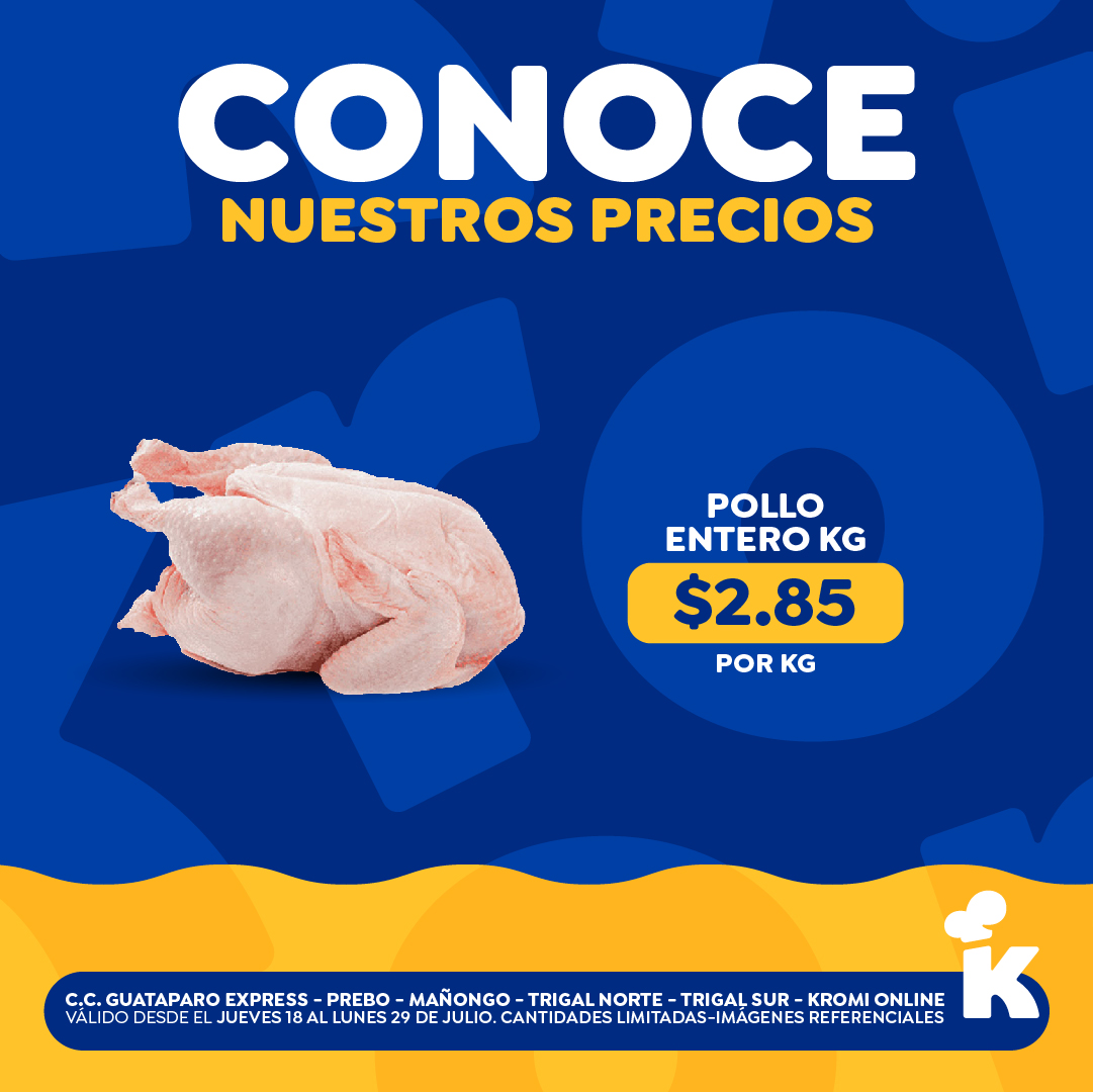 KromiMarket's tweet photo. Conoce nuestros precios que encuentras en nuestras tiendas y a través de https://t.co/aqiJFJ8E15 😱🛒

Válido desde el jueves 18 al lunes 29 de julio o hasta agotarse la existencia.

Precios incluyen IVA⚠️. Verifica en cada imagen para que tiendas aplica.

¡TE ESPERAMOS!

#Kromi https://t.co/wqtJi1JU3Y