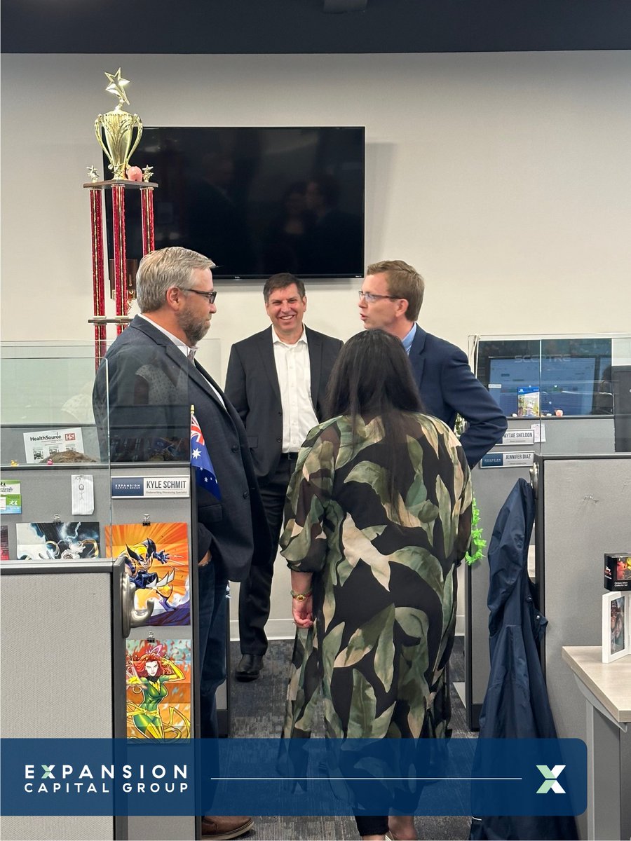 Today, we had the distinct pleasure of welcoming South Dakota <a href="/RepDustyJohnson/">Rep. Dusty Johnson</a> to our campus!

We are grateful to Rep. Johnson for taking time out of his busy schedule to visit us, meet our incredible team, and learn more about how Expansion Capital Group.