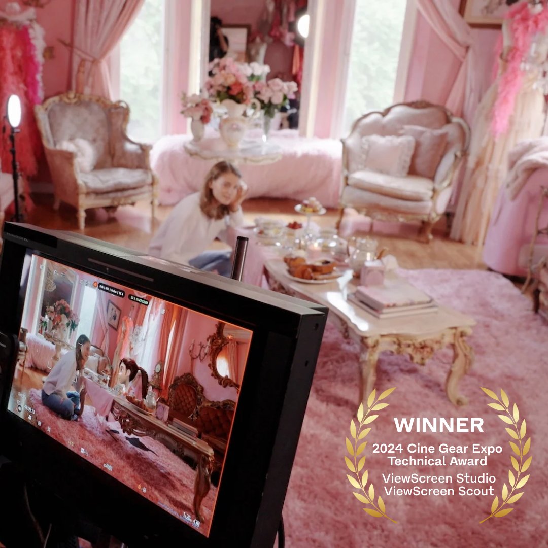 fuzzydoor's tweet photo. Congratulations to our friends at Fuzzy Door Tech on their @CineGearExpo 2024 Technical Award win for ViewScreen Studio and ViewScreen Scout! https://t.co/7A6ueb3lij