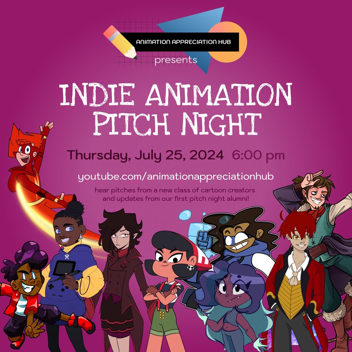 Renaissance will be pitched along with 9 other AMAZING cartoons and creations at the Indie Animation Pitch Night

Thursday, July 25

See yall there!!

#SupportIndieAnimation