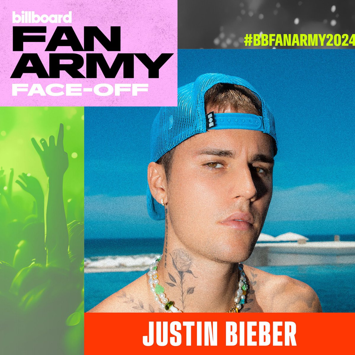 JBCrewdotcom's tweet photo. Be sure to vote in Round 1 of Billboard’s Fan Army Face-Off! Round 1 lasts until Tuesday, July 13th, and you can vote using this link: https://t.co/uV2fz2ARQ2 https://t.co/V6GjofhQ1e