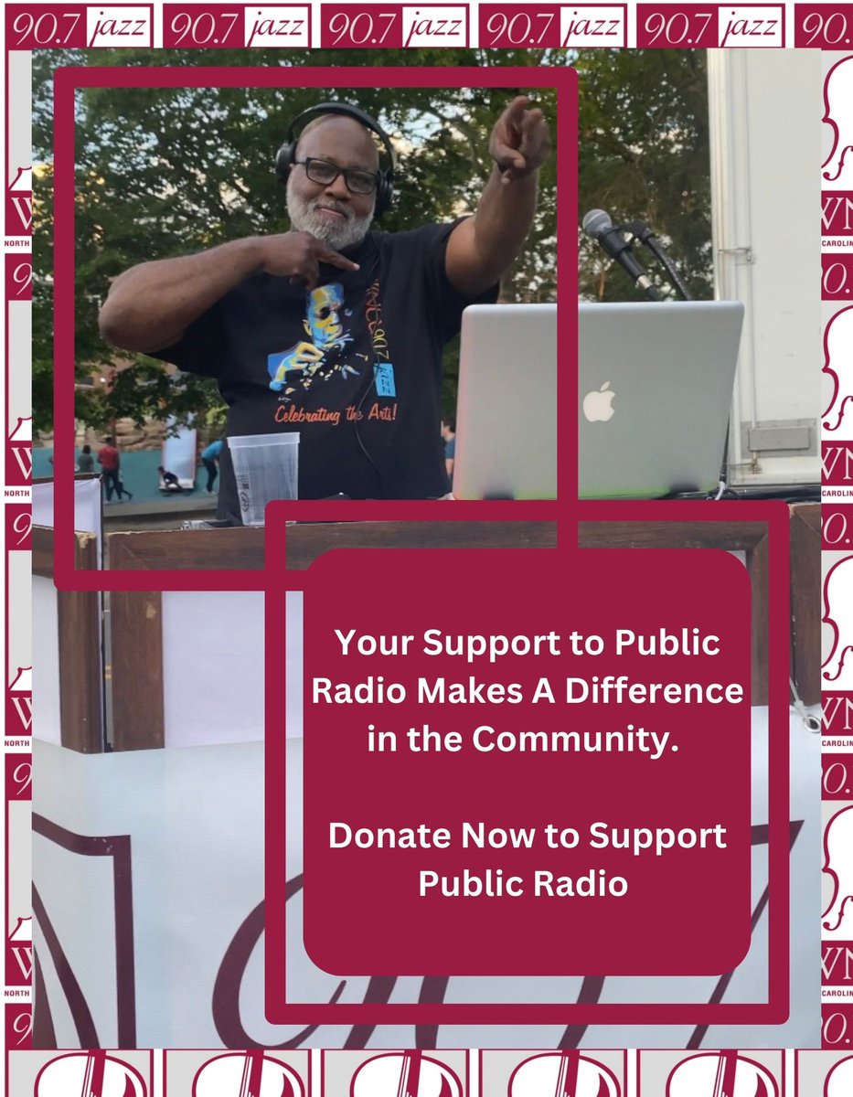 We invite you to consider the profound impact of donating to WNCU 90.7, your community's free jazz radio station. 

Thank you for considering this opportunity to make a meaningful difference through the gift of music.

#music #jazz #supportjazz #supportpublicradio #wncu907